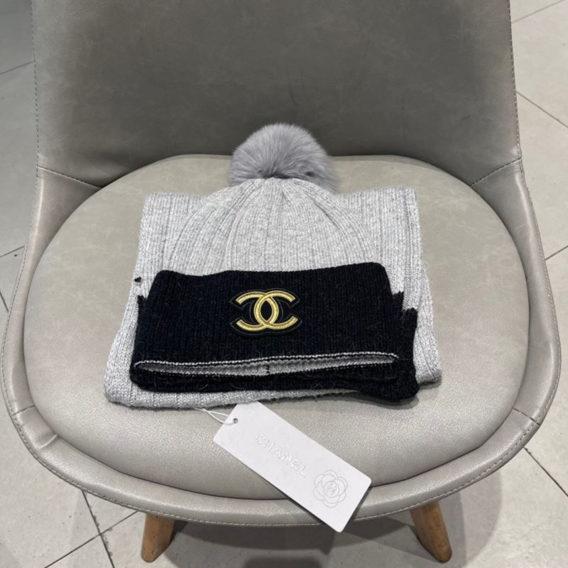 Chanel Caps Scarfs